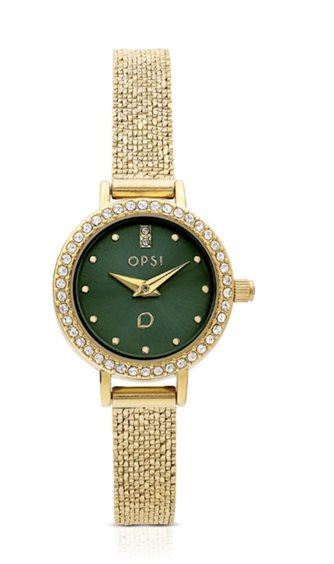 Orologio Ops! Donna in Acciaio Oro OPSPW-1217 - OPSPW-1217